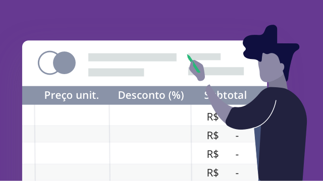 Planilha Excel grátis para pedidos de representantes